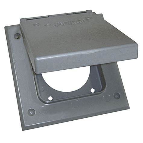 2-gang square metal weatherproof electrical box cover|outdoor electrical box covers.